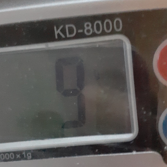 Beautiful Blue Topaz Teardrop S925 Ring - 9 gm TWp - Picture 8 of 8